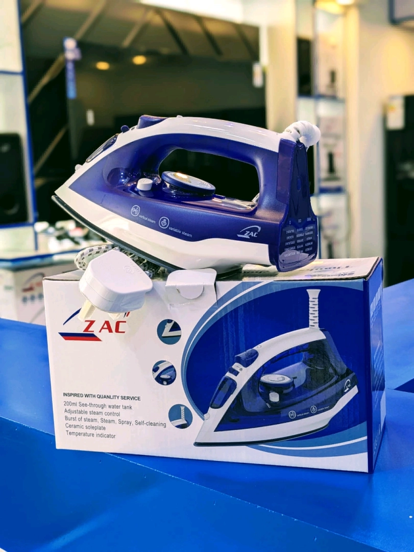 ZAC Electric Steam Iron - High Performance