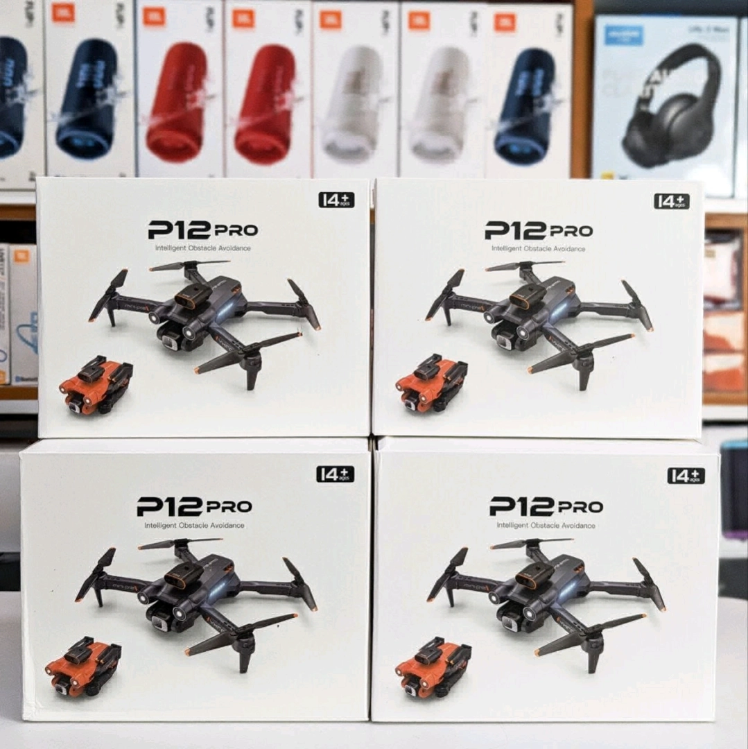 P12 Pro Intelligent Obstacle Avoidance Drone 4K Dual Camera