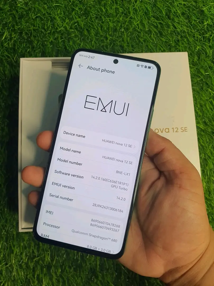 Huawei Nova 12 SE 256GB Green thumbnail 2