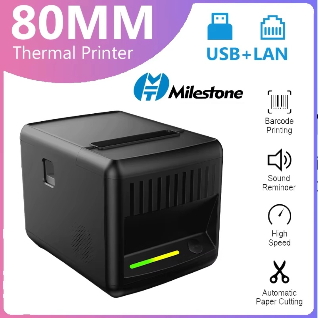 Milestone MHT-P80E Thermal Printer (USB/LAN)