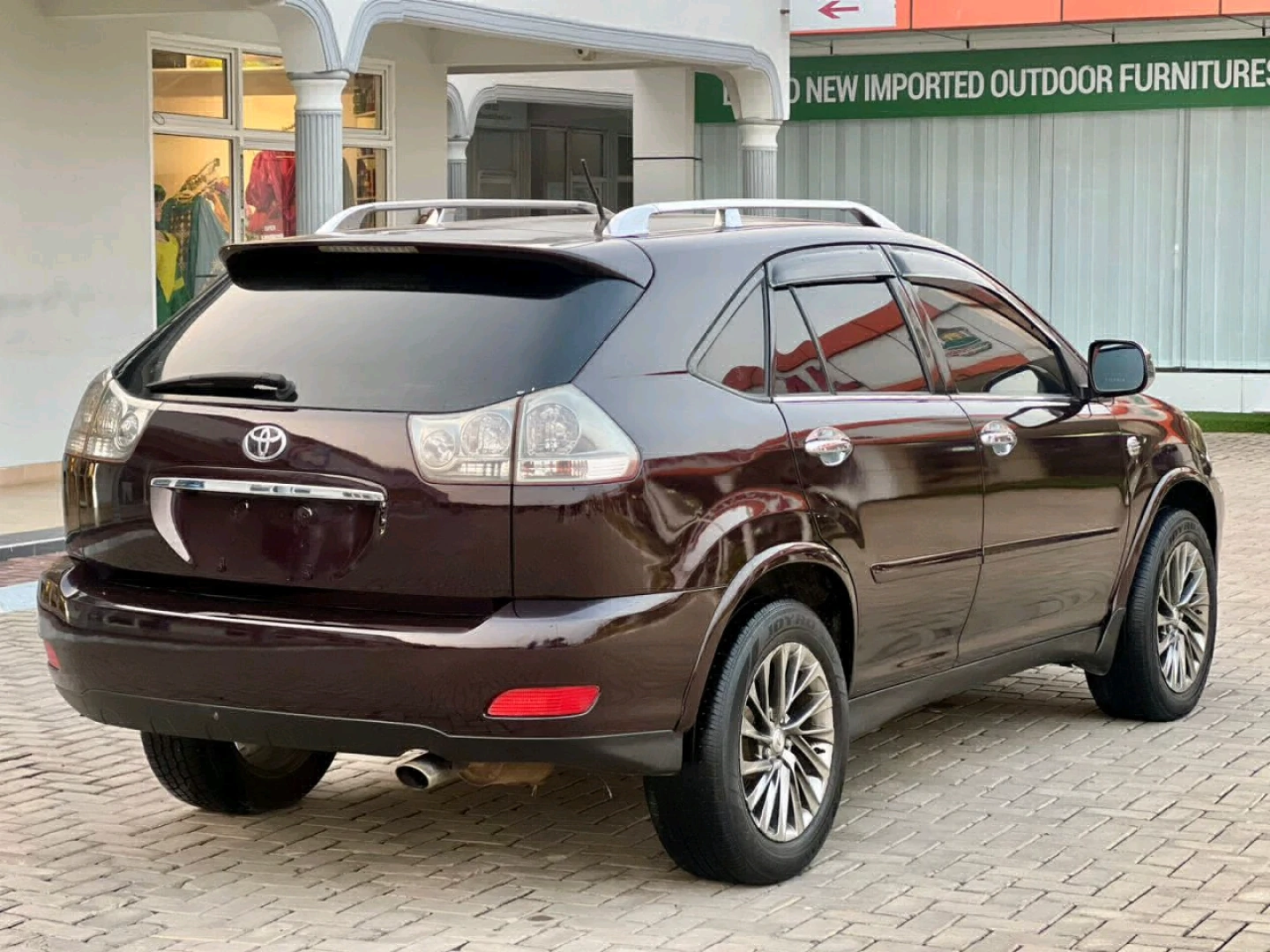 2007 Toyota Harrier Dark Red thumbnail 6
