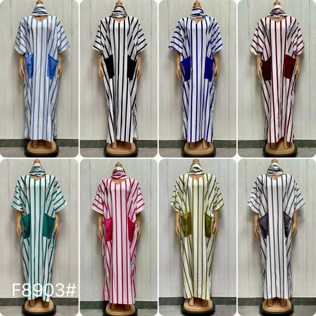 Kaftan/Long Dress - Free Size, Multiple Colors