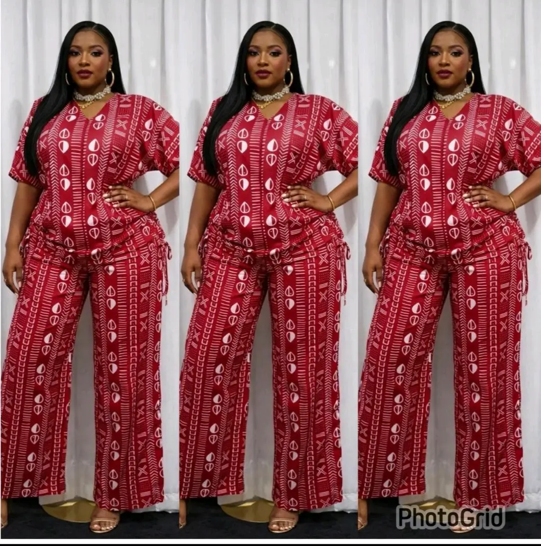Two-Piece Matching Set (Top & Trousers)