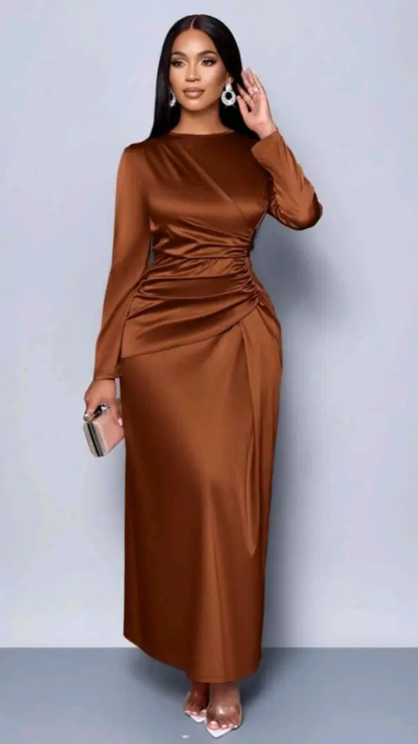 SOLERSUN Satin Maxi Dress