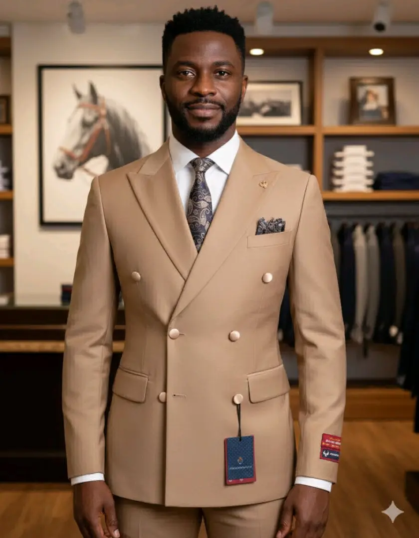 Marcomilano Turkey Double-Breasted Suit
