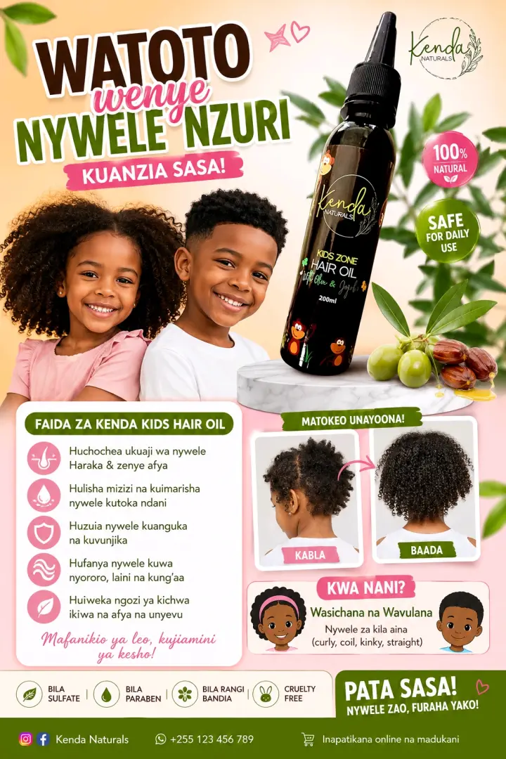 Kenda Kids Hair Oil