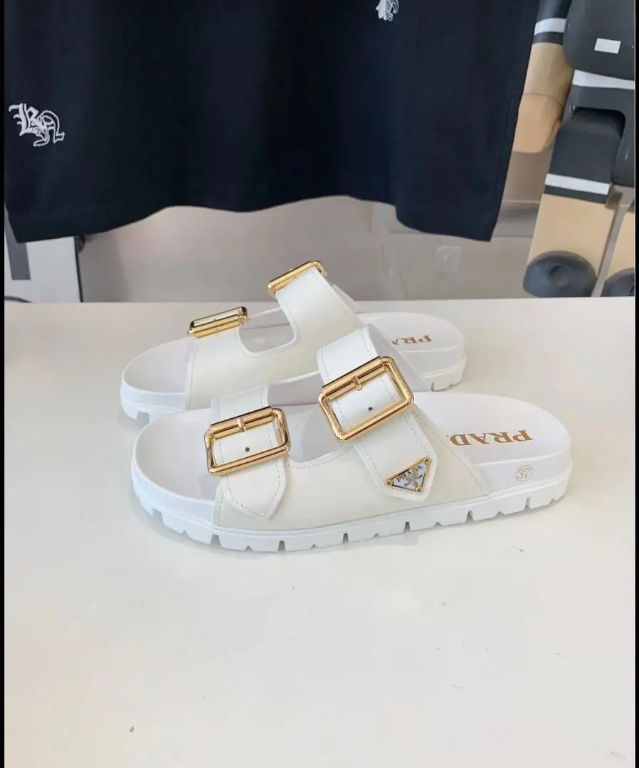 Prada Slide Sandals New Stock thumbnail 2