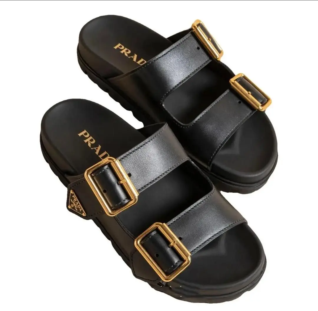 Prada Slide Sandals New Stock thumbnail 6