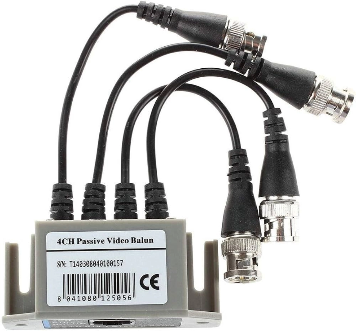4CH CCTV Passive Video Balun
