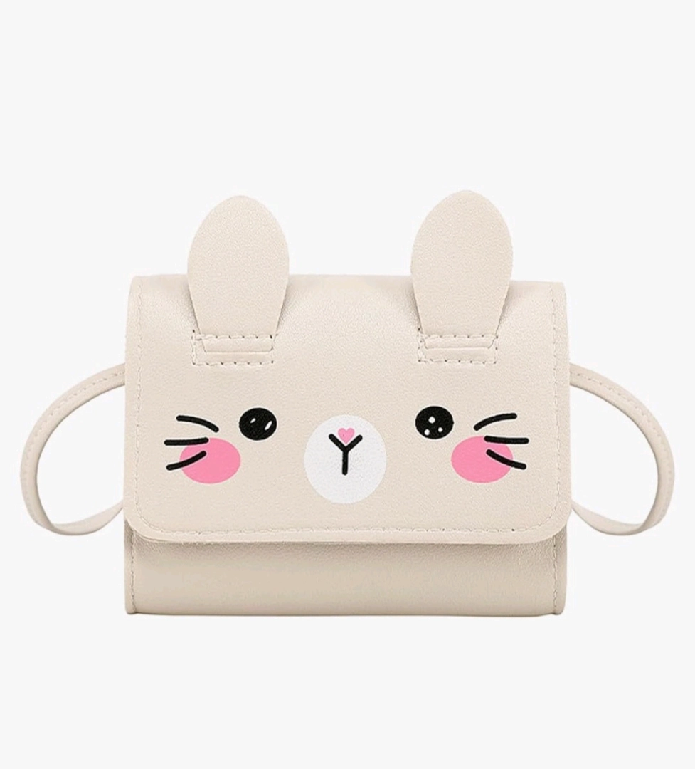 Kids Mini Rabbit Leather Shoulder Bag
