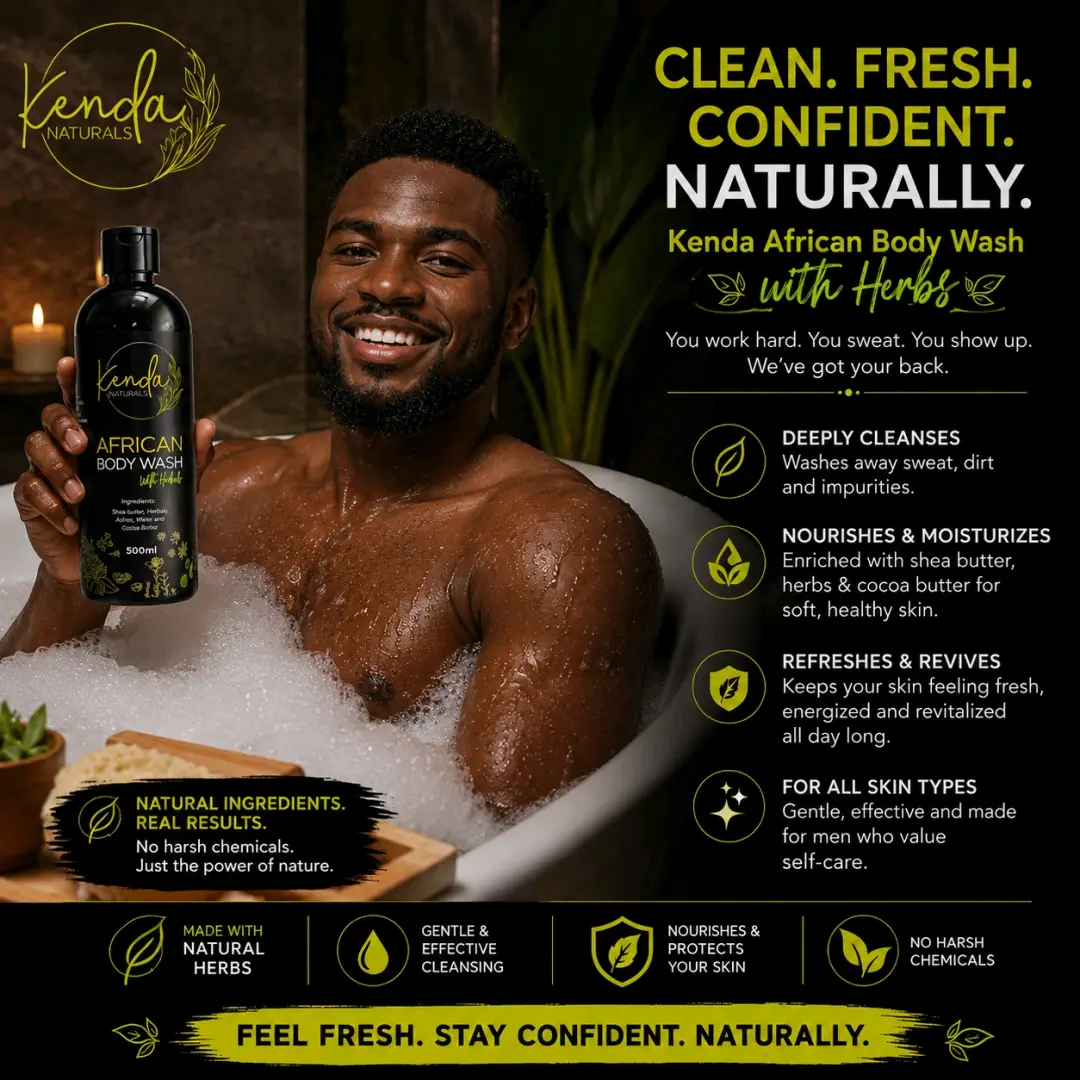 Kenda Naturals African Body Wash