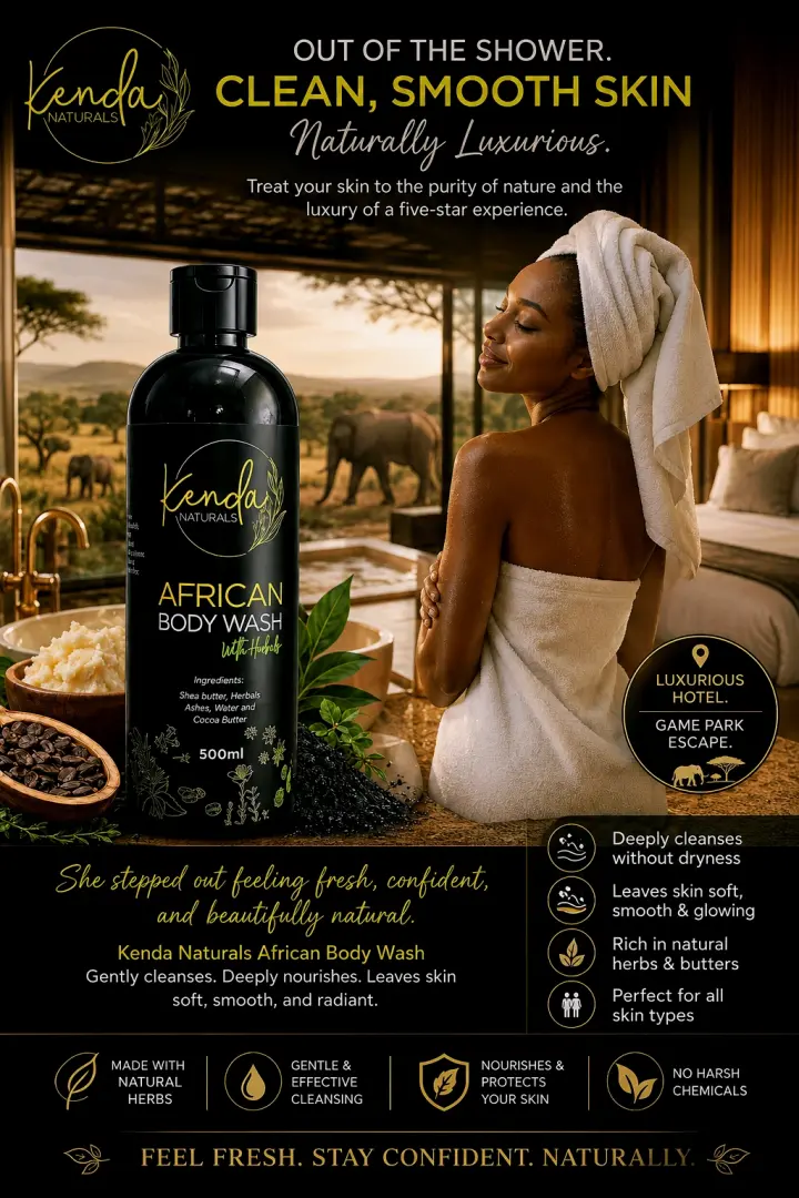 Kenda Naturals African Body Wash