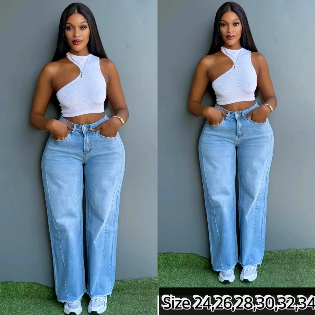 Black Wide-Leg Trousers Available in Multiple Sizes thumbnail 6