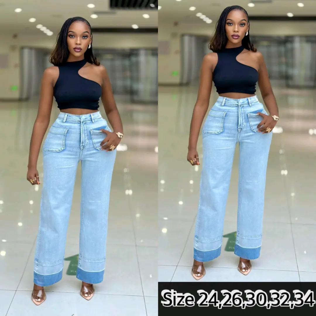 Black Wide-Leg Trousers Available in Multiple Sizes thumbnail 8