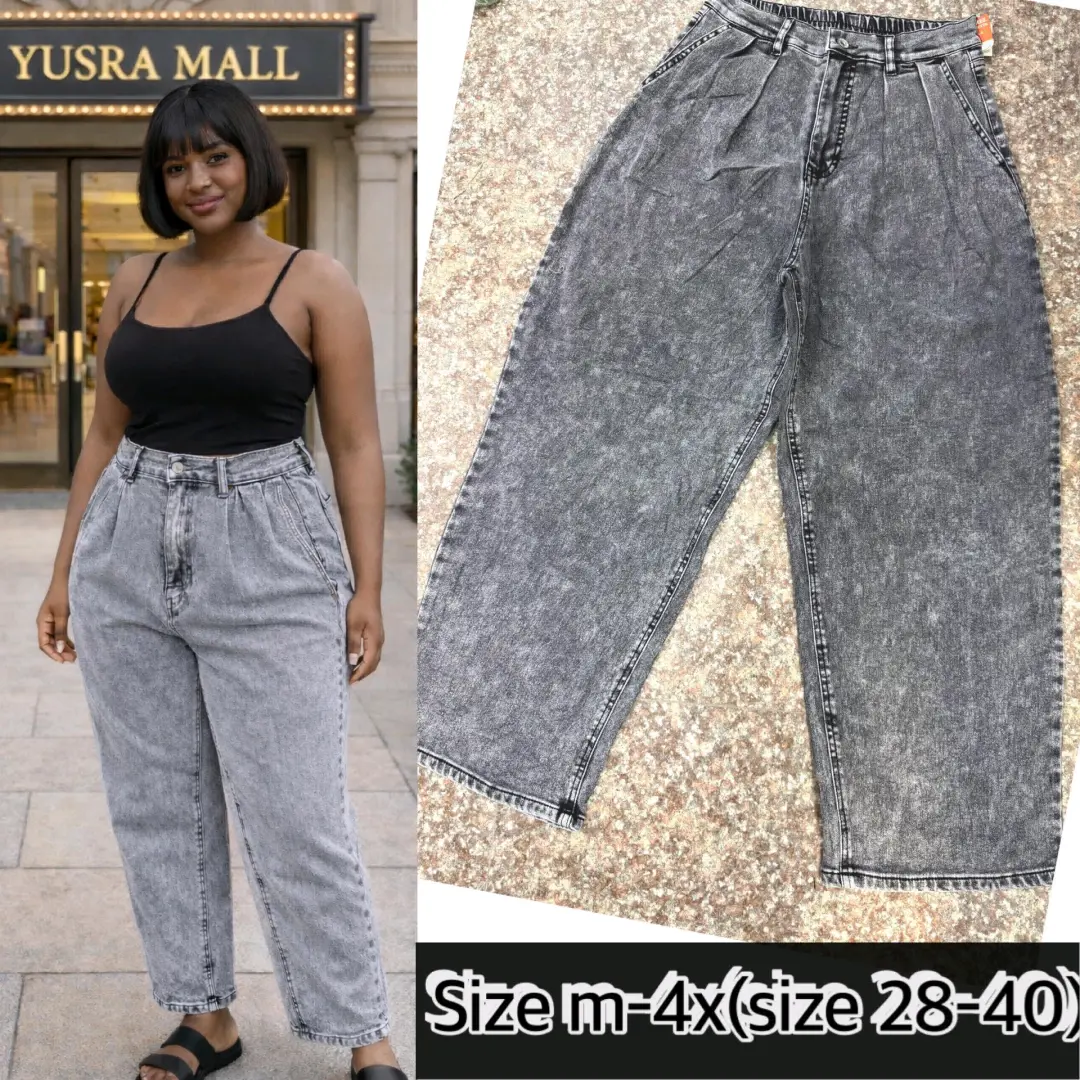 Black Wide-Leg Trousers Available in Multiple Sizes thumbnail 9