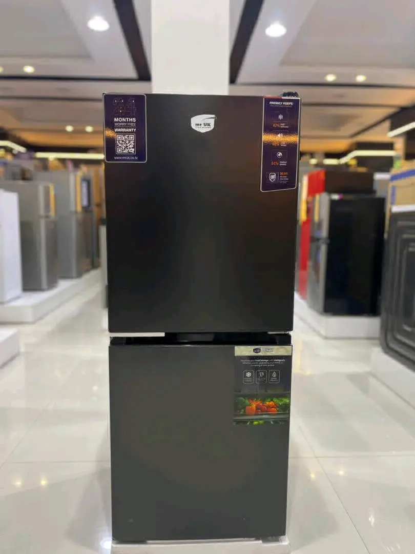 Mr. UK Combi Fridge 140L (Dark Inox)