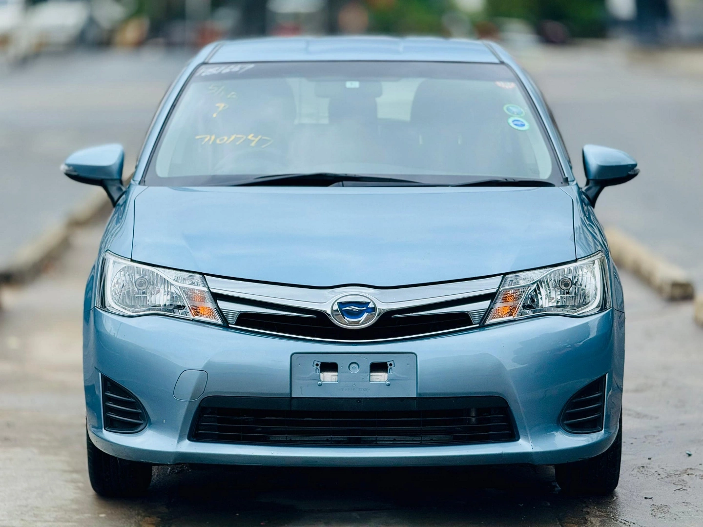 Toyota Corolla Fielder 2015 Light Blue