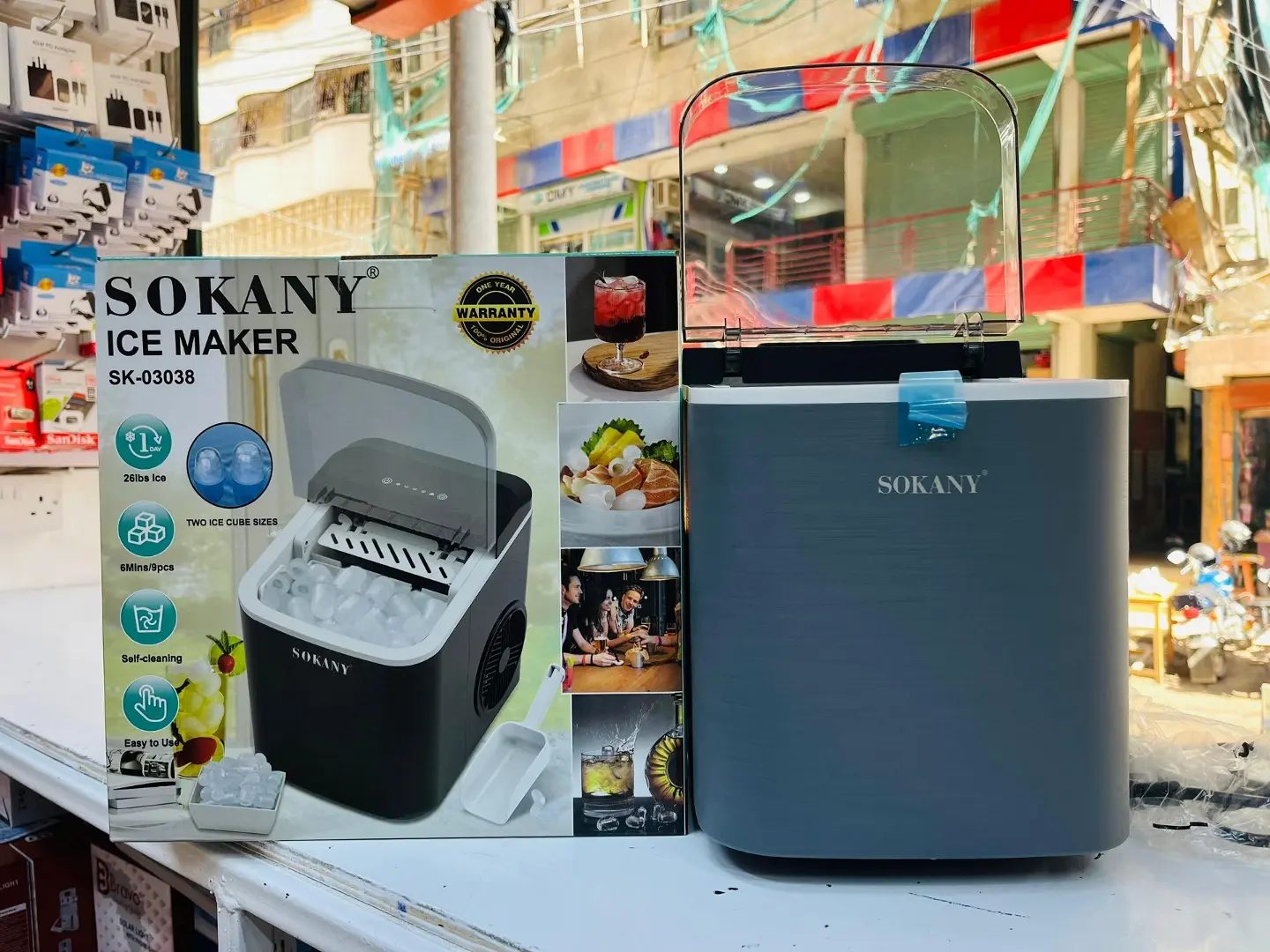 Sokany Ice Maker thumbnail 2