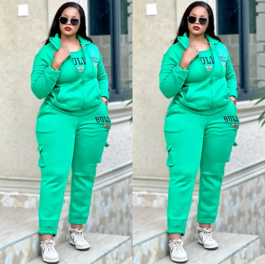 Orange Two-Piece Tracksuit thumbnail 4