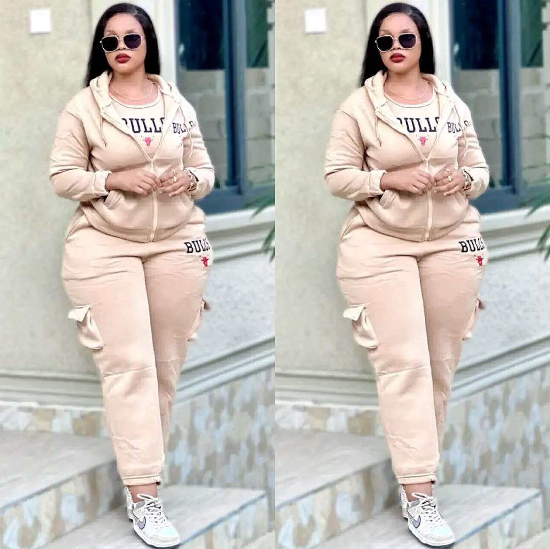 Orange Two-Piece Tracksuit thumbnail 5