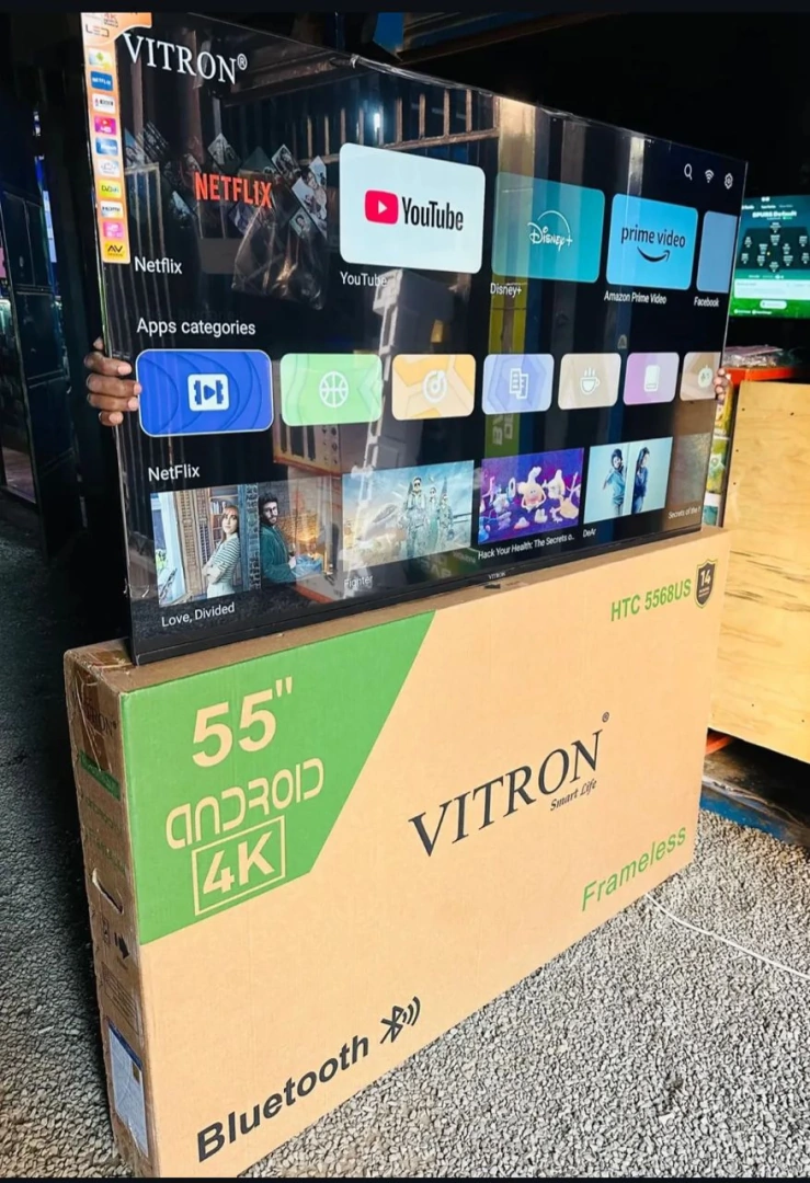 Vitron 55 Inch Smart 4K Android TV