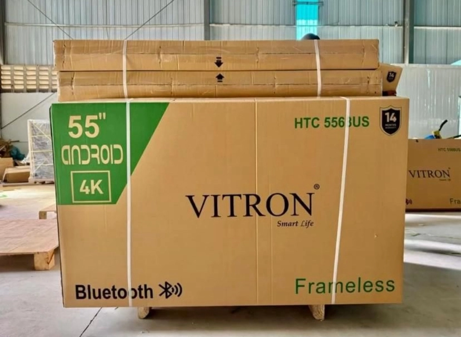 Vitron 55 Inch Smart 4K Android TV thumbnail 2