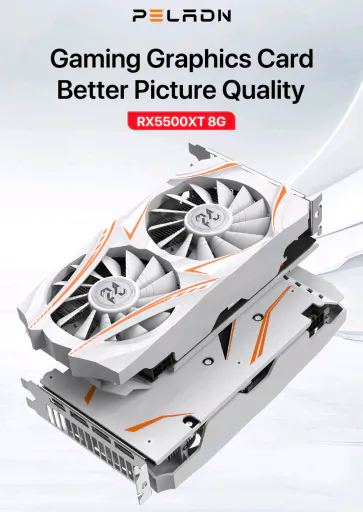 Peladn AMD RX5500XT 8GB GDDR6 Graphics Card