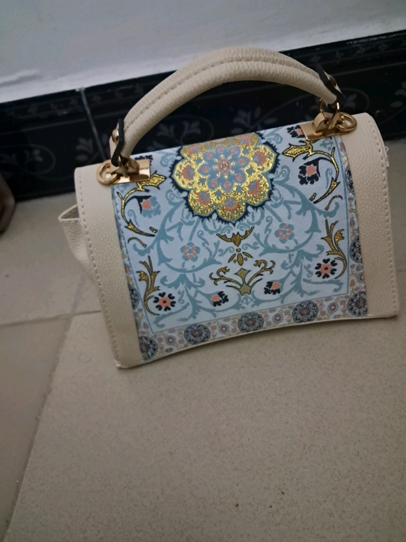 Small Rectangular Handbag Imported from Turkey thumbnail 2