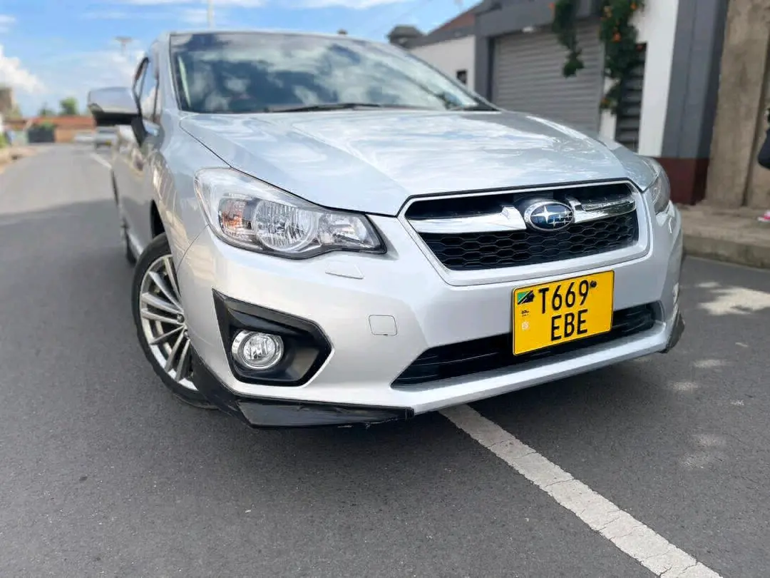 Subaru Impreza 2008 Silver, Arusha