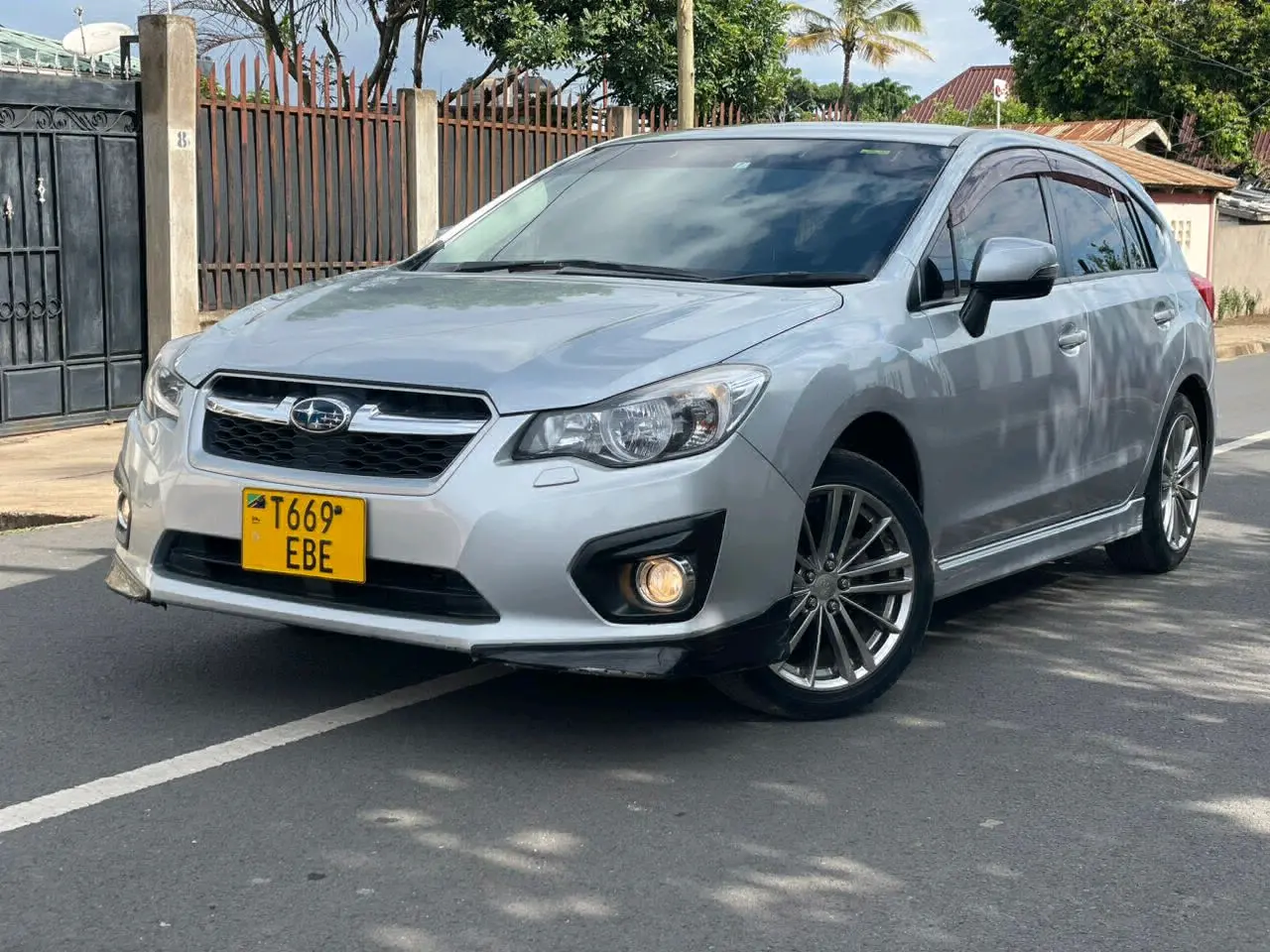 Subaru Impreza 2008 Silver, Arusha thumbnail 2