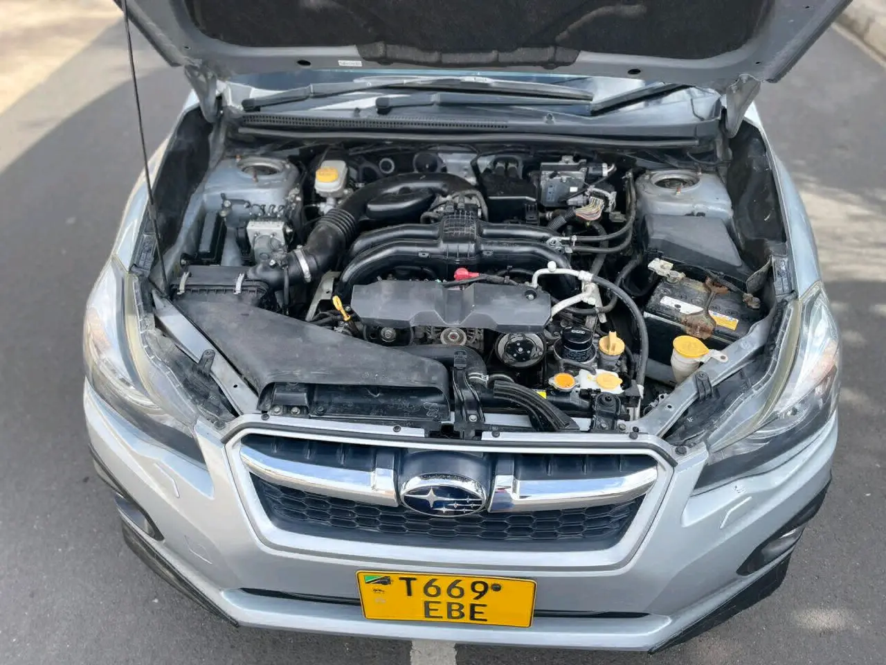 Subaru Impreza 2008 Silver, Arusha thumbnail 5