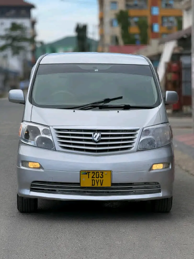 Toyota Alphard 2004 Silver Minivan for Sale