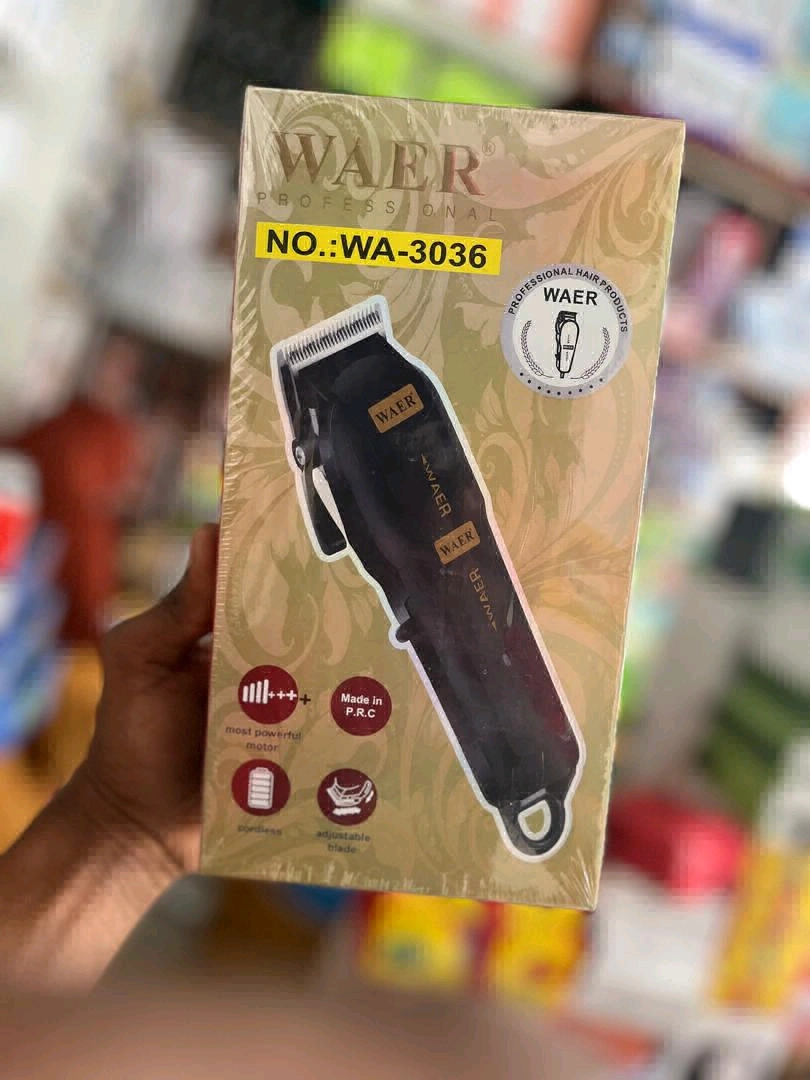 WAER WA-3036 Professional Rechargeable Hair Clipper