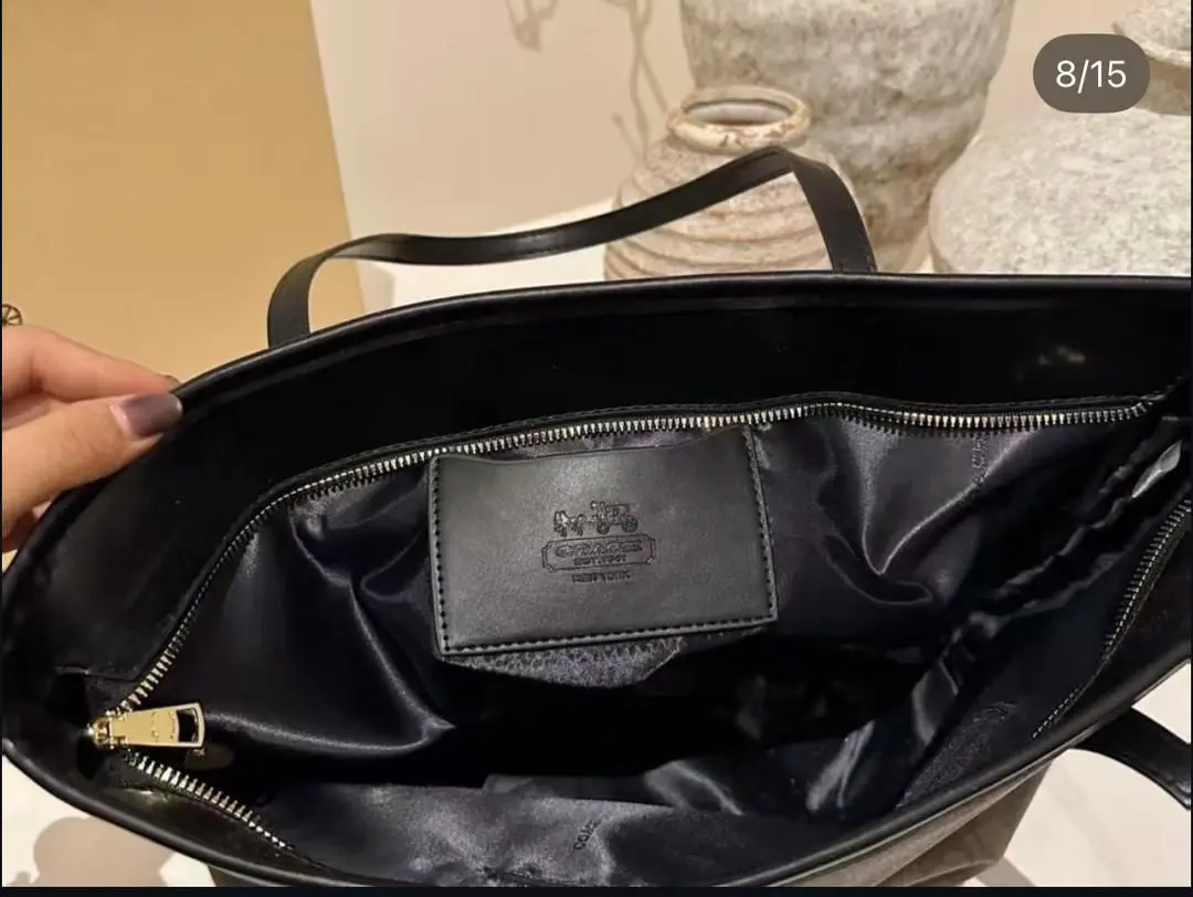 Coach Monogram Tote Bag Set (New) thumbnail 5