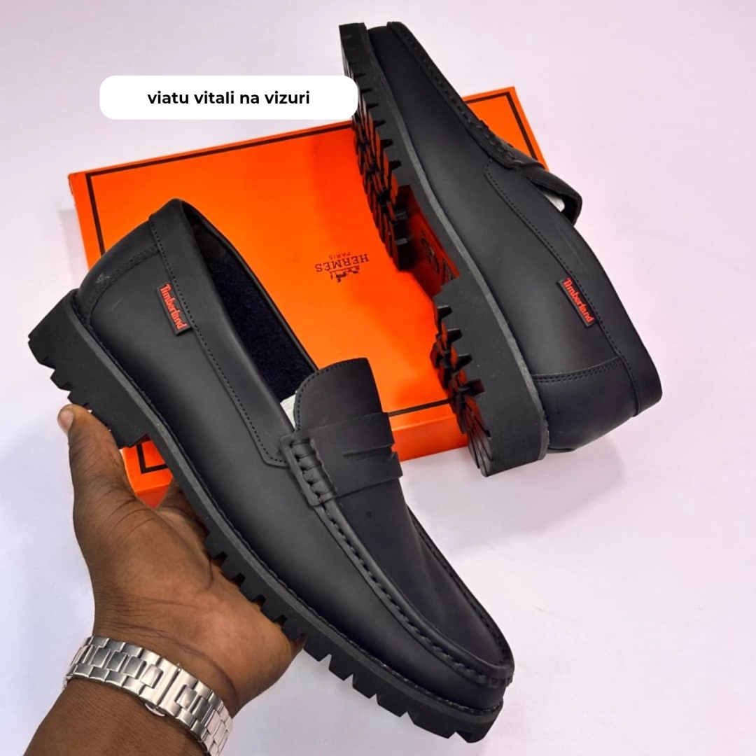 Black Timberland Men's Loafers