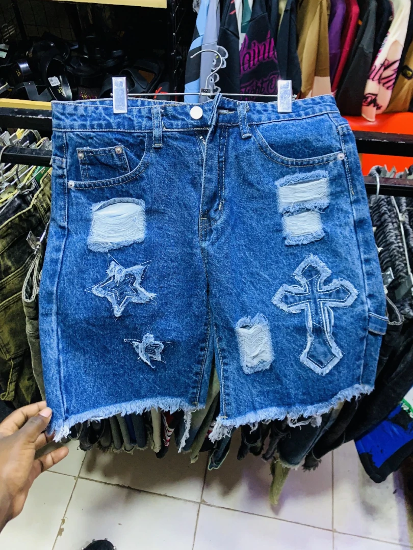Royal Blue Floral Men's Shorts (Pensi) thumbnail 5