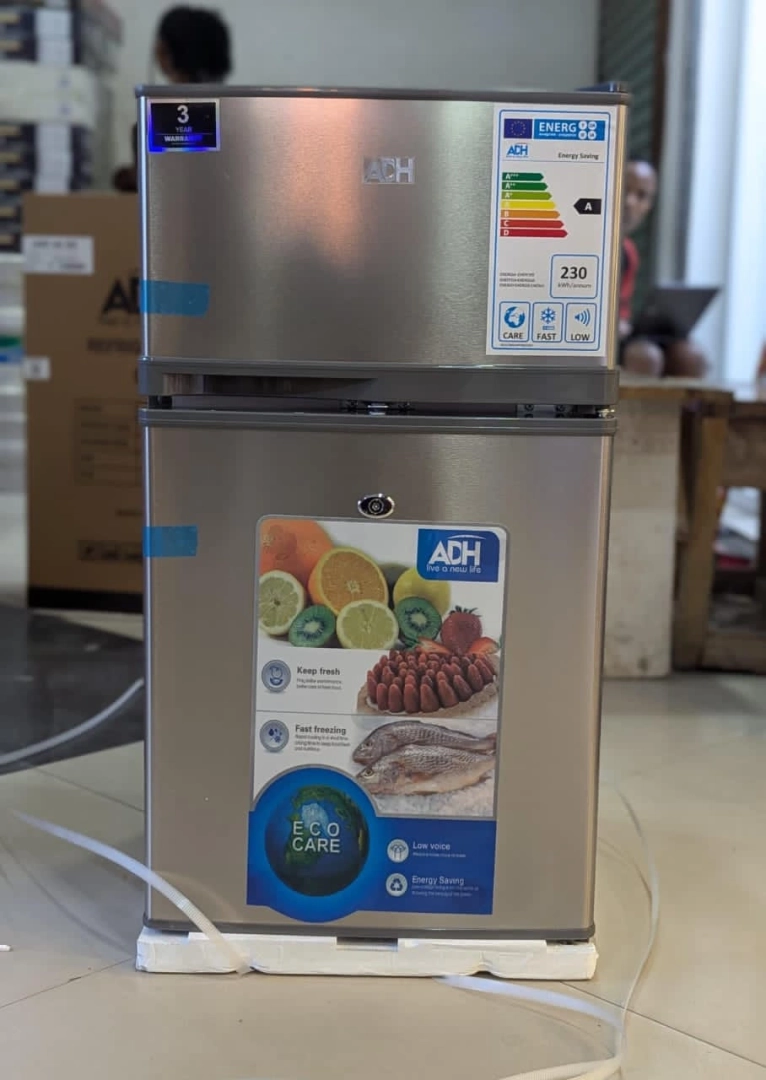 ADH 100L Two-Door Mini Refrigerator