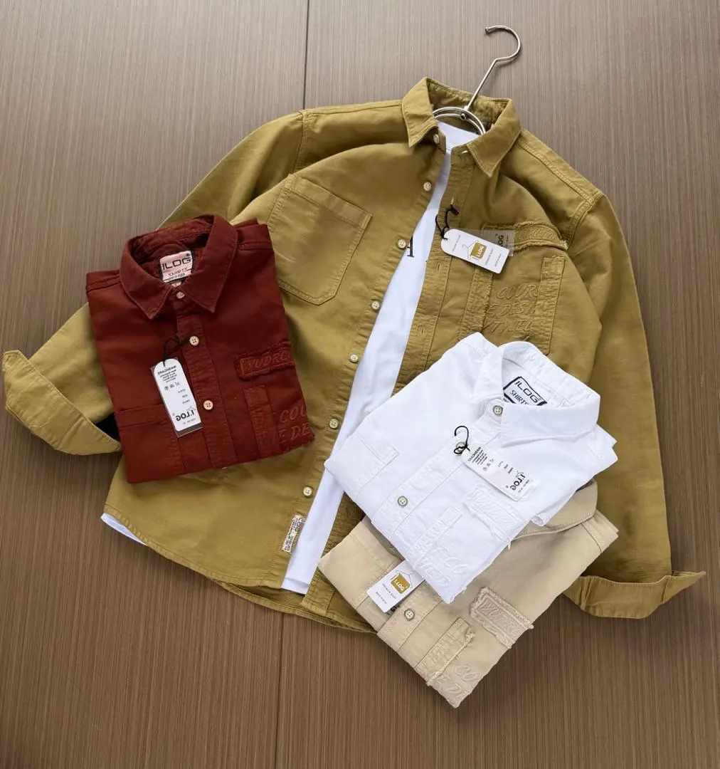 ILOG Long-Sleeved Cargo Shirts