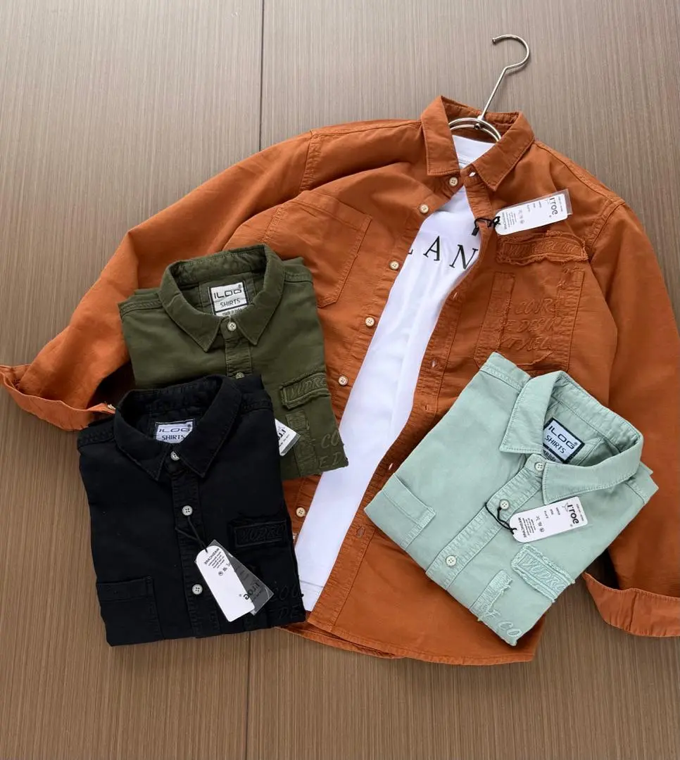 ILOG Long-Sleeved Cargo Shirts thumbnail 3