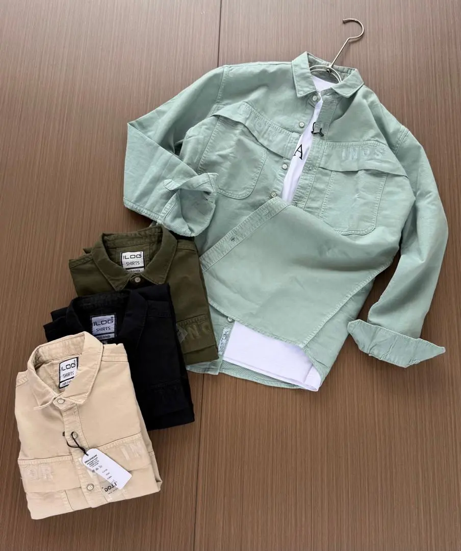 ILOG Long-Sleeved Cargo Shirts thumbnail 6