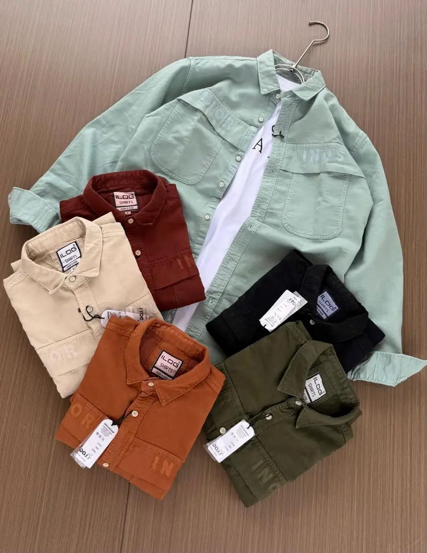 ILOG Long-Sleeved Cargo Shirts thumbnail 9